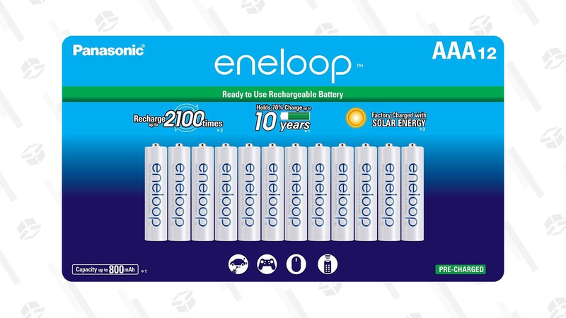 Pack de 12 pilas Eneloop AAA | $17 | AmazonGráfico: Shep McAllister